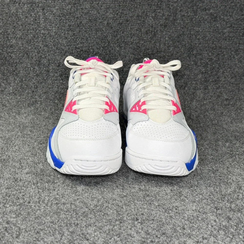 Nike Air Cross Trainer 3 Low Sneaker Men 11 White Hyper Pink Racer Blue Athletic